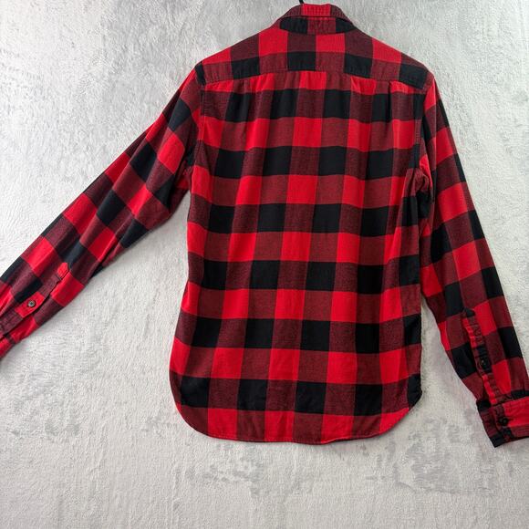 J.Crew Mercantile Tartan Plaid Button-Down Shirt • Size S - Picture 4 of 6